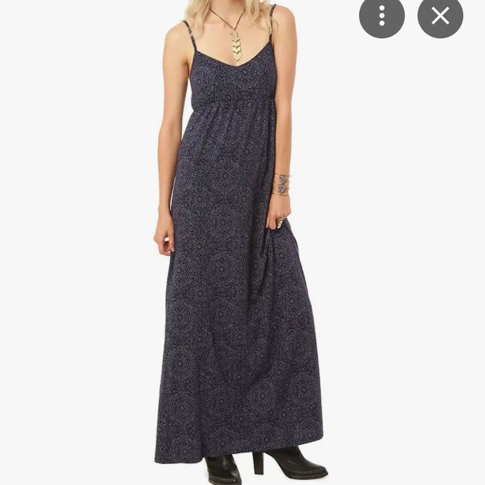 O'Neill Navy Sloan Maxi Dress